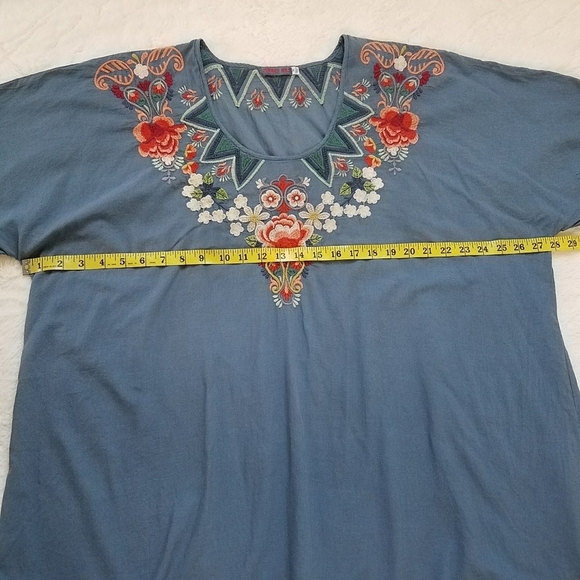 Johnny Was Embroidered Blouse - Picture 4 of 6